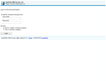 Tablet Screenshot of advancedsearch.hglitigation.com